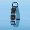 imageBest Pet Supplies Reflective Dog Collar with Adjustable Length HeavyDuty Buckle and Strong Leash DRing Training Walking Jogging Accessory for Small Medium and Large Breeds  Baby Blue MLeash Collar Set Baby Blue