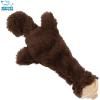 imageBest Pet Supplies Tough Dog Toys for Aggressive Chewers  Squeaky Dog Toys NonToxic Spiky Ball for Dental Health Interactive Toy Orange L35quotDark BrwonMonkey