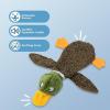 imageBest Pet Supplies Tough Dog Toys for Aggressive Chewers  Squeaky Dog Toys NonToxic Spiky Ball for Dental Health Interactive Toy Orange L35quotMulticolorPig  Wild Duck
