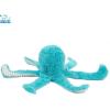 imageBest Pet Supplies Tough Dog Toys for Aggressive Chewers  Squeaky Dog Toys NonToxic Spiky Ball for Dental Health Interactive Toy Pack of 2 Blue Orange M25quotOctomutant Turquoise