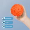 imageBest Pet Supplies Tough Dog Toys for Aggressive Chewers  Squeaky Dog Toys NonToxic Spiky Ball for Dental Health Interactive Toy Pack of 2 Blue Orange M25quotBlue  Orange