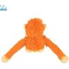 imageBest Pet Supplies Tough Dog Toys for Aggressive Chewers  Squeaky Dog Toys NonToxic Spiky Ball for Dental Health Interactive Toy Pack of 2 Blue Orange M25quotOHugAtan Orange