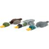 imageBest Pet Supplies Tough Dog Toys for Aggressive Chewers  Squeaky Dog Toys NonToxic Spiky Ball for Dental Health Interactive Toy Pack of 2 Blue Orange M25quotMallard Duck Wing Gray