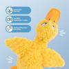 imageBest Pet Supplies Tough Dog Toys for Aggressive Chewers  Squeaky Dog Toys NonToxic Spiky Ball for Dental Health Interactive Toy Pack of 2 Blue Orange M25quotDucky Doodle Yellow