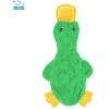 imageBest Pet Supplies Tough Dog Toys for Aggressive Chewers  Squeaky Dog Toys NonToxic Spiky Ball for Dental Health Interactive Toy Pack of 2 Blue Orange M25quotaCrinkle Duck Light Green
