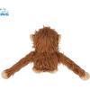 imageBest Pet Supplies Tough Dog Toys for Aggressive Chewers  Squeaky Dog Toys NonToxic Spiky Ball for Dental Health Interactive Toy Pack of 2 Blue Orange M25quotOHugAtan Brown