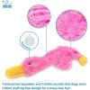 imageBest Pet Supplies Tough Dog Toys for Aggressive Chewers  Squeaky Dog Toys NonToxic Spiky Ball for Dental Health Interactive Toy Pack of 2 Blue Orange M25quotaCrinkle Duck Light Pink