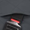 imageBest Pet Supplies Water Resistant Pet Cargo Cover with Bumper Flap ampampProtective Pouch  Nonslip Dog Trunk Liner for SUV Trucks Minivans Black 55  82 CS110Back Seat Gray