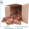 imageGigaBite Roasted Pig Ears for Dogs Natural and Healthy Chews Treats in Whole Slices or Sticks Safe for Puppies and Aggressive Chewers Clean Teeth and Gums  Pack of 100Whole Ears