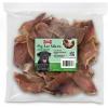 imageGigaBite Roasted Pig Ears for Dogs Natural and Healthy Chews Treats in Whole Slices or Sticks Safe for Puppies and Aggressive Chewers Clean Teeth and Gums  Pack of 100HalfCut