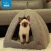 imagePet TentSoft Bed for Dog and Cat by Best Pet Supplies  Beige Corduroy 19quot x 19quot x H19quotSand Linen