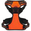 imageVoyager No Pull Dog Harness for Large Dogs Dual Leash Attachments Adjustable Soft but Strong Pet Harness with 3M Reflective Technology Lime Green Nylon M Chest 2025quotHarness Orange Nylon