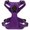 imageVoyager No Pull Dog Harness for Large Dogs Dual Leash Attachments Adjustable Soft but Strong Pet Harness with 3M Reflective Technology Lime Green Nylon M Chest 2025quotHarness Purple Lattice Nylon