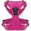 imageVoyager No Pull Dog Harness for Large Dogs Dual Leash Attachments Adjustable Soft but Strong Pet Harness with 3M Reflective Technology Lime Green Nylon M Chest 2025quotHarness Fuchsia Nylon
