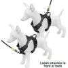 imageVoyager No Pull Dog Harness for Large Dogs Dual Leash Attachments Adjustable Soft but Strong Pet Harness with 3M Reflective Technology Lime Green Nylon M Chest 2025quotHarness Black Nylon