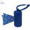 imageVoyager Reflective Dog Leash with Neoprene Handle 5 FT and Reusable Plastic Dispenser Poop Bag Holder Set for Walking and Outdoor Use Soft and Durable with ClipOn  Purple Purple DispenserLeash Dispenser Set Royal Blue