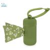 imageVoyager Reflective Dog Leash with Neoprene Handle 5 FT and Reusable Plastic Dispenser Poop Bag Holder Set for Walking and Outdoor Use Soft and Durable with ClipOn  Purple Purple DispenserLeash Dispenser Set Green