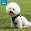 imageVoyager StepIn Plush Dog Harness  Soft Plush Step In Vest Harness for Small and Medium Dogs by Best Pet Supplies  Harness Beige Plush M Chest 16  18quotHarness Black Corduroy