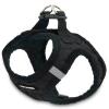imageVoyager StepIn Plush Dog Harness  Soft Plush Step In Vest Harness for Small and Medium Dogs by Best Pet Supplies  Harness Beige Plush M Chest 16  18quotHarness Black Faux Leather
