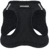 imageVoyager StepIn Plush Dog Harness  Soft Plush Step In Vest Harness for Small and Medium Dogs by Best Pet Supplies  Harness Beige Plush M Chest 16  18quotHarness Black Plush