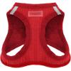 imageVoyager StepIn Plush Dog Harness  Soft Plush Step In Vest Harness for Small and Medium Dogs by Best Pet Supplies  Harness Beige Plush M Chest 16  18quotHarness Red Corduroy