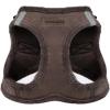 imageVoyager StepIn Plush Dog Harness  Soft Plush Step In Vest Harness for Small and Medium Dogs by Best Pet Supplies  Harness Beige Plush M Chest 16  18quotHarness Chocolate Suede