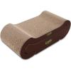 imageBest Pet Supplies Corrugated Cardboard Cat Scratcher Refill Pads Lounger and Fun Interactive Scratching Boards Claw Safe Durable Natural Recycled Materials Supports Active Play  DropletLounger I