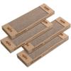 imageBest Pet Supplies Corrugated Cardboard Cat Scratcher Refill Pads Lounger and Fun Interactive Scratching Boards Claw Safe Durable Natural Recycled Materials Supports Active Play  DropletNarrow 4 Pack