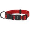 imageBest Pet Supplies Reflective Dog Collar with Adjustable Length HeavyDuty Buckle and Strong Leash DRing Training Walking Jogging Accessory for Small Medium and Large Breeds  Baby Blue MCollar Red
