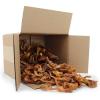 imageGigaBite Roasted Pig Ears for Dogs Natural and Healthy Chews Treats in Whole Slices or Sticks Safe for Puppies and Aggressive Chewers Clean Teeth and Gums  Pack of 100Slivers