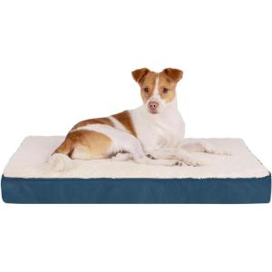 imageBest Pet Supplies Dog Pet Booster Seat Dog Car Seats for Small Dogs ampamp Medium Dogs Soft Plush Cushion with Comfortable Bedding Secure Straps and Tall Pillow BlacDog Mat Blue
