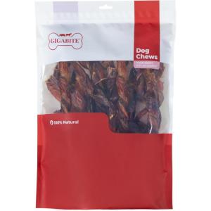 imageBest Pet Supplies GigaBite 6 Inch Bully Skin Spiral Sticks 1 Pound Beef Pizzle Dog Treat6 Bully Skin Spiral