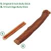 imageGigaBite 6 Inch Bully Sticks 20 Pack  All Natural Free Range Beef Pizzle Dog Treat  by Best Pet Supplies8 Count Pack of 1