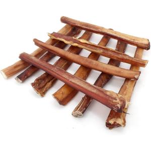 imageGigaBite 6 Inch Bully Sticks 20 Pack  All Natural Free Range Beef Pizzle Dog Treat  by Best Pet Supplies8 Count Pack of 1