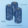 imageBest Pet Supplies Poop Bags for Dogs 50 PostConsumer Recycled Content dog waste bags on rolls fits all poop bag holders for leashes  150 Count Assorted Colors ScentedRoyal Blue