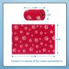 imageBest Pet Supplies Poop Bags for Dogs 50 PostConsumer Recycled Content dog waste bags on rolls fits all poop bag holders for leashes  150 Count Assorted Colors ScentedRed