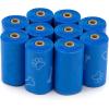 imageBest Pet Supplies Poop Bags for Dogs 50 PostConsumer Recycled Content dog waste bags on rolls fits all poop bag holders for leashes  150 Count Assorted Colors ScentedBlue Unscented