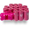 imageBest Pet Supplies Poop Bags for Dogs 50 PostConsumer Recycled Content dog waste bags on rolls fits all poop bag holders for leashes  150 Count Assorted Colors ScentedPink Heart