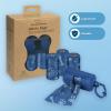imageBest Pet Supplies Poop Bags for Dogs 50 PostConsumer Recycled Content dog waste bags on rolls fits all poop bag holders for leashes  150 Count Assorted Colors ScentedLoyal Blue