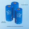 imageBest Pet Supplies Poop Bags for Dogs 50 PostConsumer Recycled Content dog waste bags on rolls fits all poop bag holders for leashes  150 Count Assorted Colors ScentedBlue Unscented