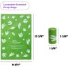 imageBest Pet Supplies Poop Bags for Dogs 50 PostConsumer Recycled Content dog waste bags on rolls fits all poop bag holders for leashes  150 Count Assorted Colors ScentedGRS Green