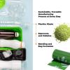 imageBest Pet Supplies Poop Bags for Dogs 50 PostConsumer Recycled Content dog waste bags on rolls fits all poop bag holders for leashes  150 Count Assorted Colors ScentedGRS Green