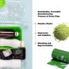 imageBest Pet Supplies Poop Bags for Dogs 50 PostConsumer Recycled Content dog waste bags on rolls fits all poop bag holders for leashes  150 Count Assorted Colors ScentedGRS Green