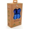imageBest Pet Supplies Poop Bags for Dogs 50 PostConsumer Recycled Content dog waste bags on rolls fits all poop bag holders for leashes  150 Count Assorted Colors ScentedBlue Unscented