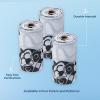 imageBest Pet Supplies Poop Bags for Dogs 50 PostConsumer Recycled Content dog waste bags on rolls fits all poop bag holders for leashes  150 Count Assorted Colors ScentedWhite