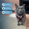 imageVoyager Stepin Lock Adjustable Cat Harness w Cat Leash Combo Set with Neoprene Handle 5ft  Supports Small Medium and Large Breed Cats by Best Pet Supplies  ArmyBlack Trim SHarness Leash Set RedBlack Trim