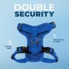 imageVoyager Stepin Lock Adjustable Cat Harness w Cat Leash Combo Set with Neoprene Handle 5ft  Supports Small Medium and Large Breed Cats by Best Pet Supplies  ArmyBlack Trim SHarness Leash Set Royal Blue