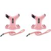 imageVoyager Stepin Lock Adjustable Cat Harness w Cat Leash Combo Set with Neoprene Handle 5ft  Supports Small Medium and Large Breed Cats by Best Pet Supplies  ArmyBlack Trim SHarness Leash Set Pink