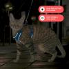 imageVoyager Stepin Lock Adjustable Cat Harness w Cat Leash Combo Set with Neoprene Handle 5ft  Supports Small Medium and Large Breed Cats by Best Pet Supplies  ArmyBlack Trim SRoyal Blue 327