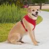 imageBest Pet Supplies Voyager Adjustable Dog Vest Harness Breathable No Pull Harness for Small Medium Large Dogs Harness for Walking Jogging Easy Stepin Reflective Stripes  Turquoise S220 Style Red